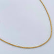 Cadena Veneciana 1.45gr / 45cm / 0.86mm Oro Amarillo +3 18K %