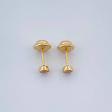 Topos Bisel 0.5gr / 3.17mm Oro Amarillo 18K %