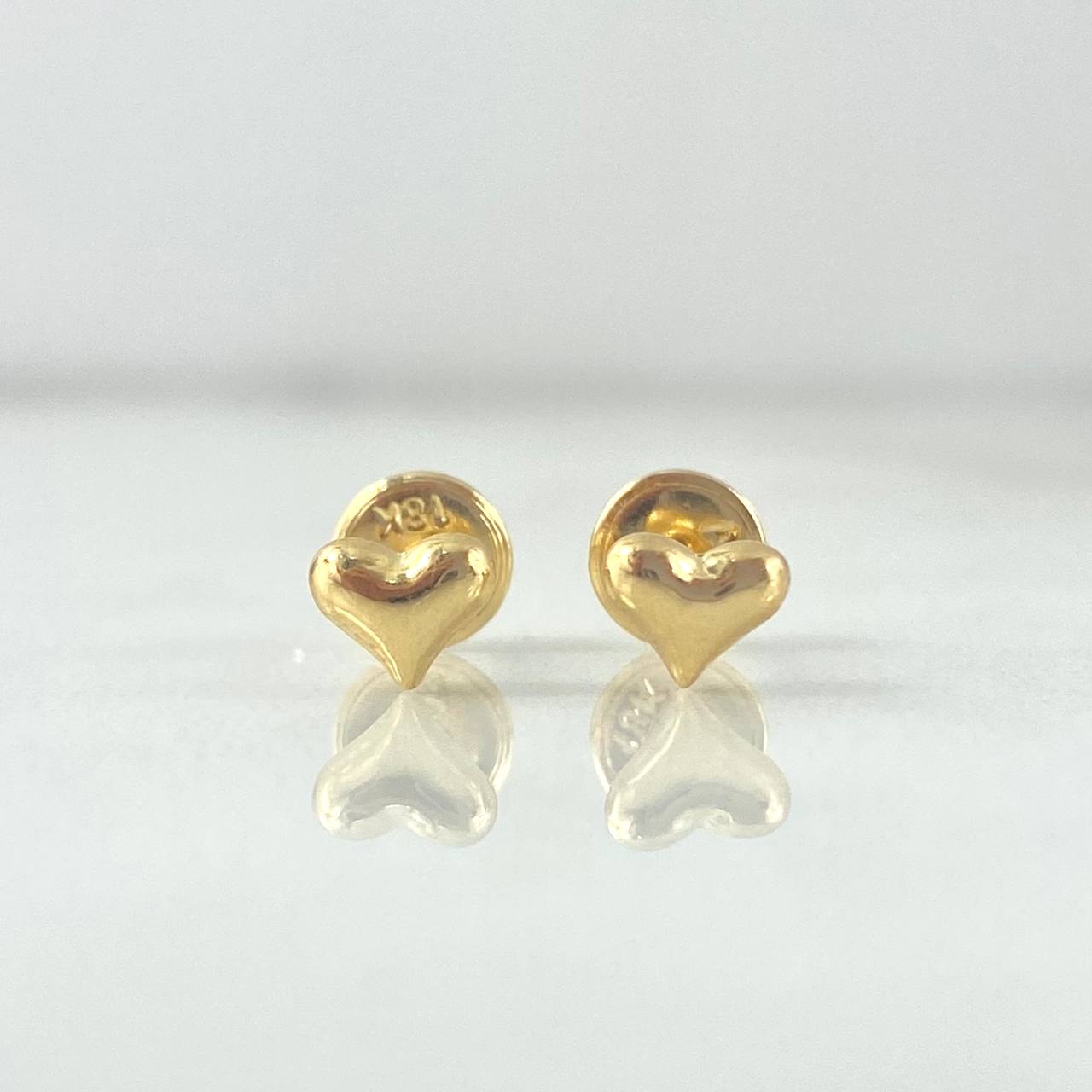 Topos Corazon 0.45gr / 5mm Oro Amarillo 18K ©