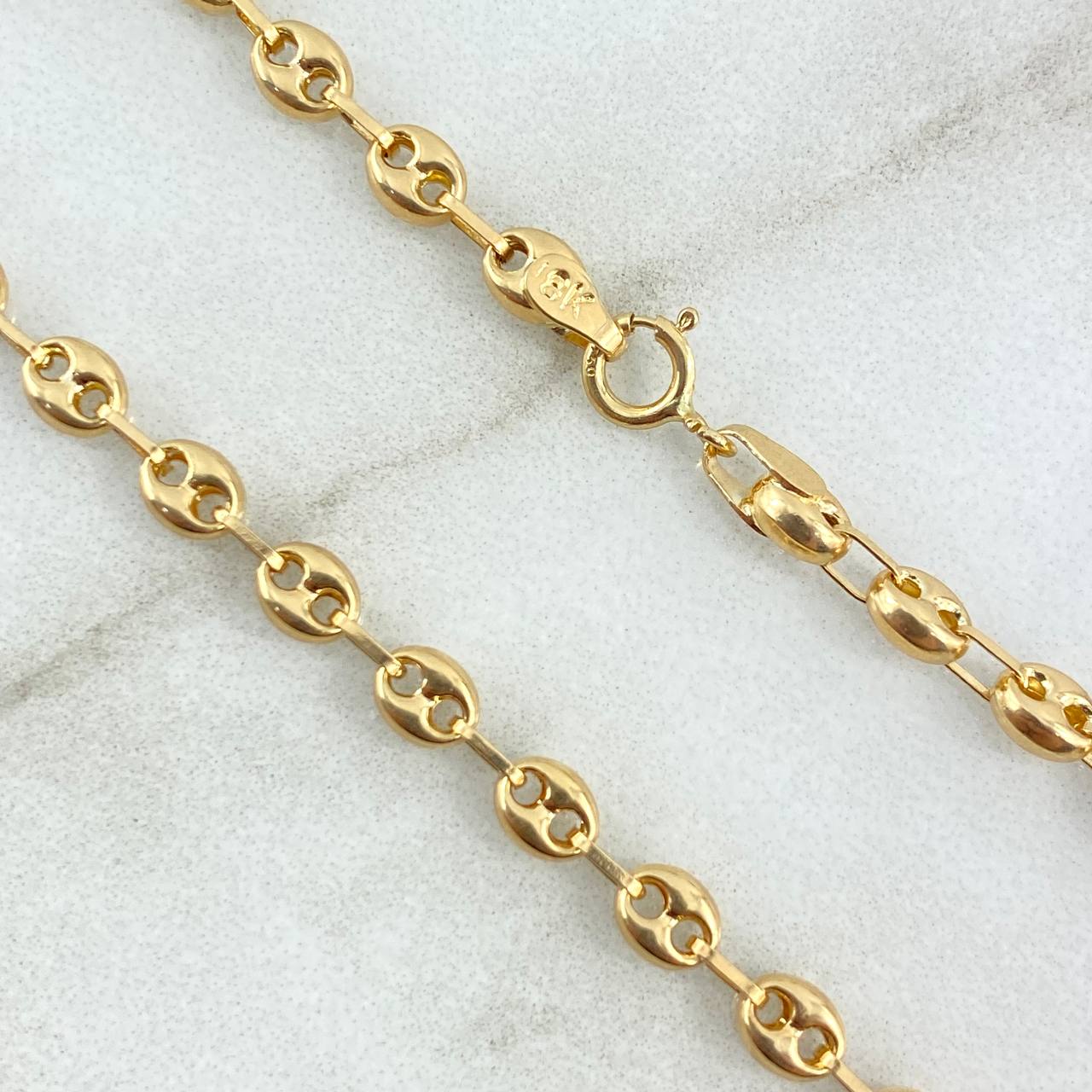 Tobillera GC 3.15gr / 25.5cm / 3mm Oro Amarillo