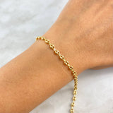 Tobillera GC 3.15gr / 25.5cm / 3mm Oro Amarillo