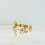 Anillo Virgen de Guadalupe 1.75gr / T8 1/4 / Esferas Oro Amarillo
