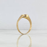 Anillo Sello Virgen de Guadalupe 1.95gr / T10 1/4 / Ovalado Oro Amarillo
