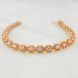 Pulso Tennis 12.65g / 18.05cm / 5.92mm Oro Rosa 18K