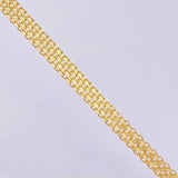 Pulso Chino 5.4gr / 18.5cm / 4.8mm Oro Amarillo +1 18K *