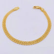 Pulso Chino 5.35gr / 18.5cm / 4.8mm Oro Amarillo +1 18K