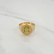 Anillo Herradura Caballo 3.95gr / T11 3/4 / Oro Amarillo 18K