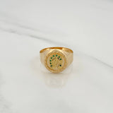 Anillo Herradura Caballo 3.95gr / T11 3/4 / Oro Amarillo 18K