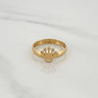 Anillo Corona 1.1gr / T7 3/4 / Oro Amarillo 18K &