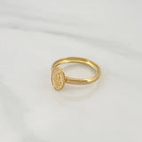 Anillo Virgen Milagrosa 0.95gr / T6 1/2 / Oro Amarillo 18K %
