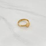 Anillo San Benito 1.1gr / T8 / Oro Amarillo 18K %