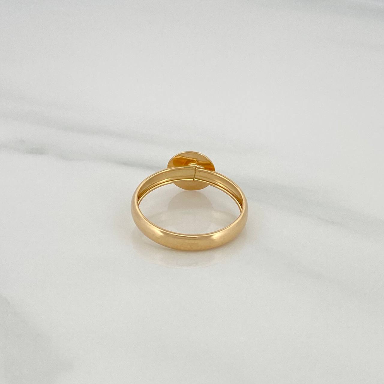 Anillo San Benito 1.15gr / T8 1/4 / Oro Amarillo 18K %