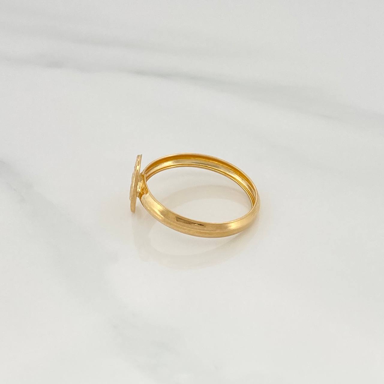 Anillo Virgen de Guadalupe 1gr / T6 1/2 / Oro Amarillo 18K &