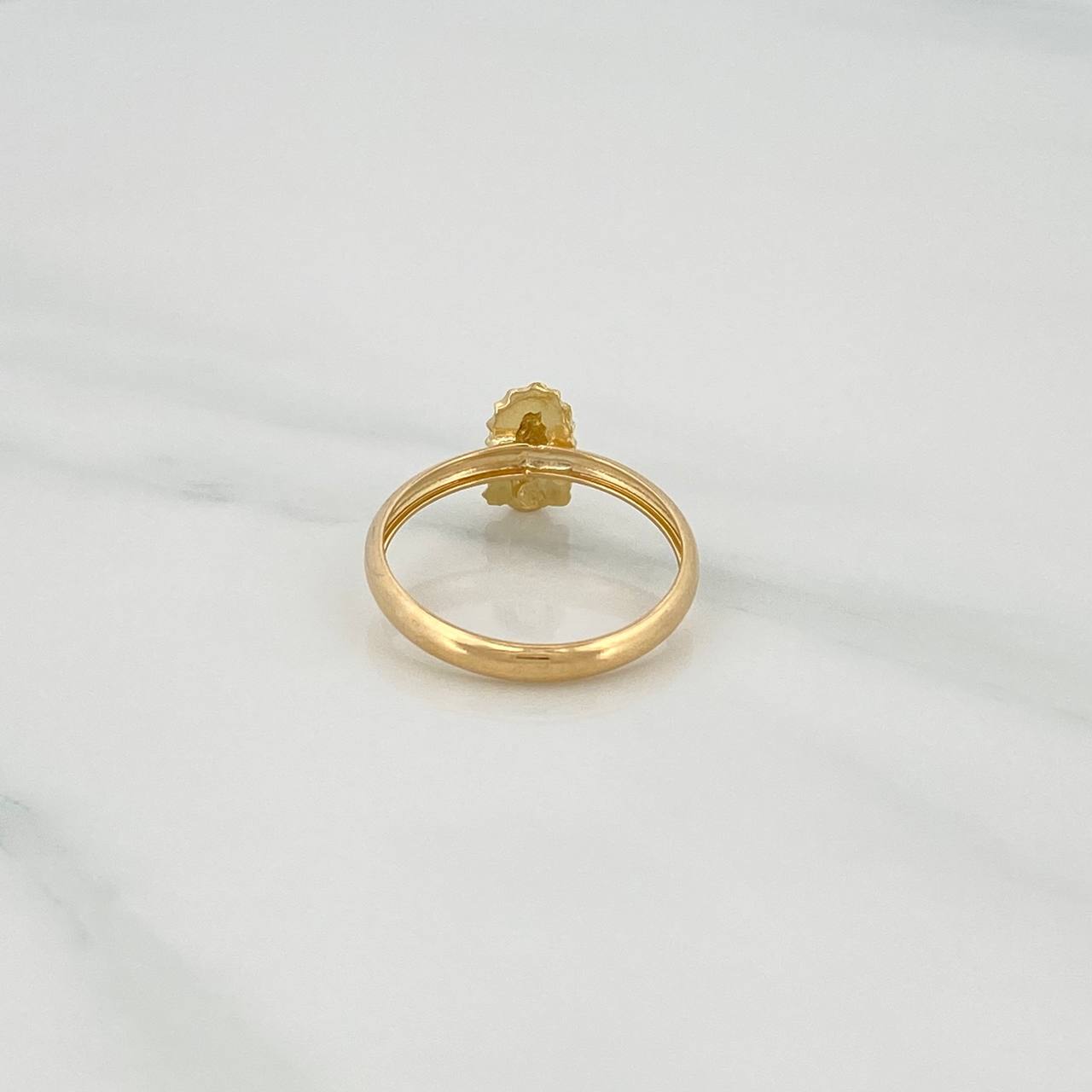 Anillo Virgen de Guadalupe 1.2gr / T7 1/2 / Oro Amarillo 18K &
