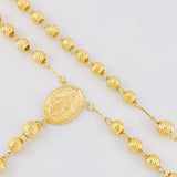 Rosario Virgen Milagrosa 17.5g / 60cm / 6mm Oro Amarillo 18K