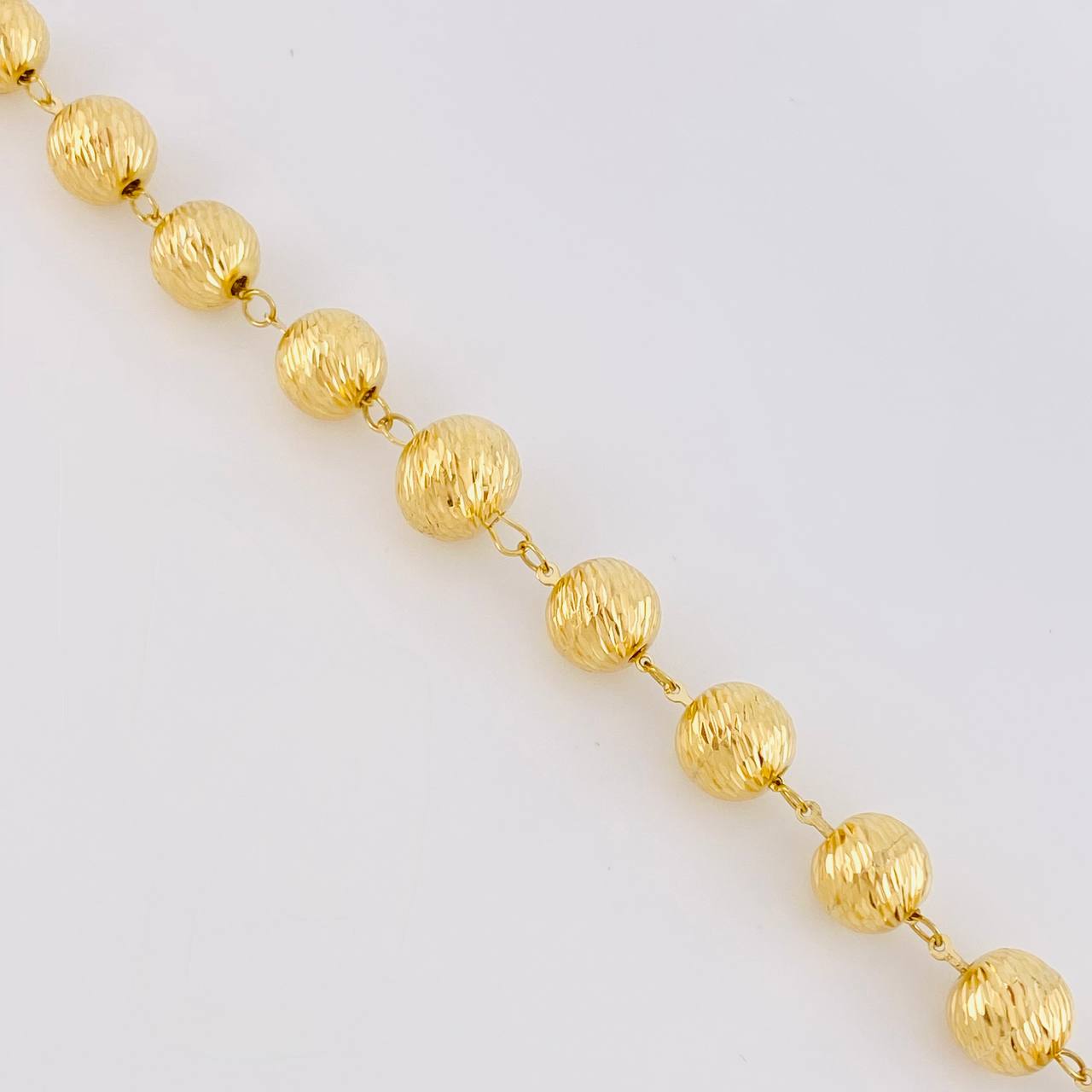 Rosario Virgen de Guadalupe 44.65g / 10mm Oro Amarillo 18K