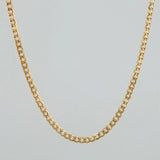 Cadena Cubana 4.45gr / 61cm / 3.1mm Oro Amarillo +1 18K $