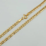 Cadena Cubana 5.15gr / 72cm / 2.77mm Oro Amarillo +1 18K $