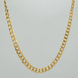 Cadena Cubana 12.05gr / 62cm / 3.7mm Oro Amarillo +1 18K $