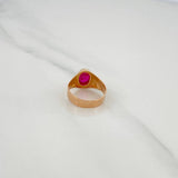 Anillo Halo 1.8gr / T2 1/4 / Oro Amarillo 18K $