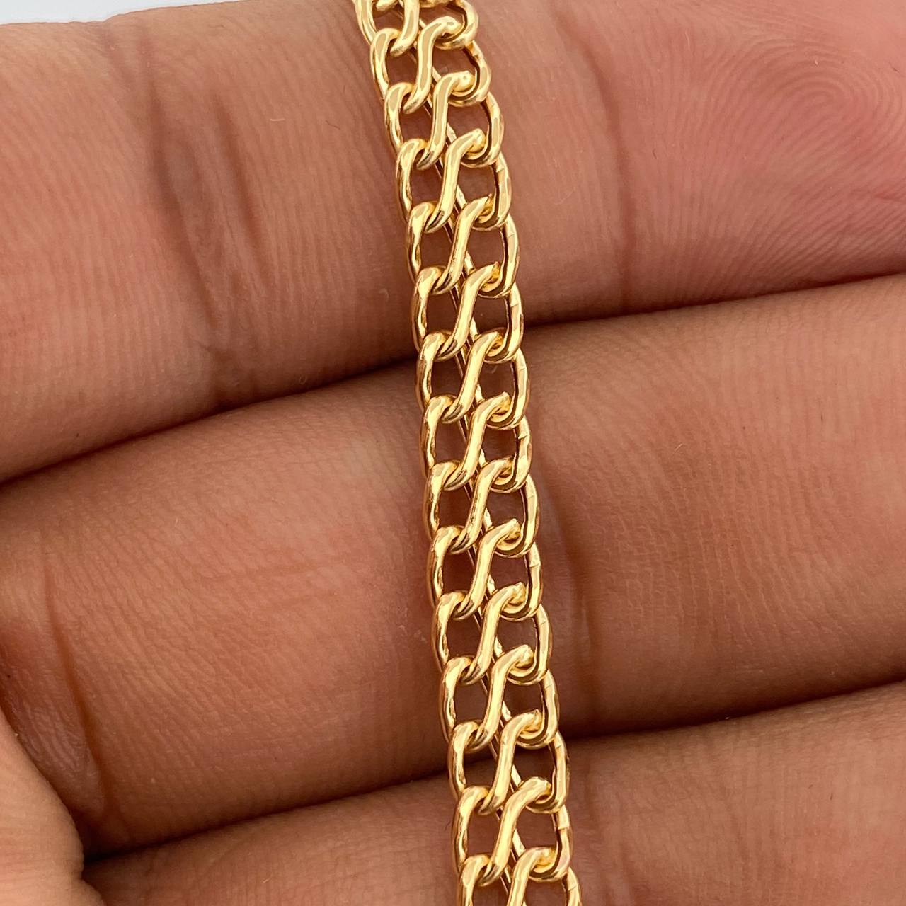 Pulso Sedusa 3.35gr / 18.6cm / 5.6mm Oro Amarillo +3 18K &