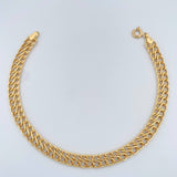 Pulso Sedusa 3.35gr / 18.6cm / 5.6mm Oro Amarillo +3 18K &