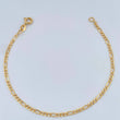 Pulso Figaro 1.35gr / 17.3cm / 2.1mm Oro Amarillo +1 18K &