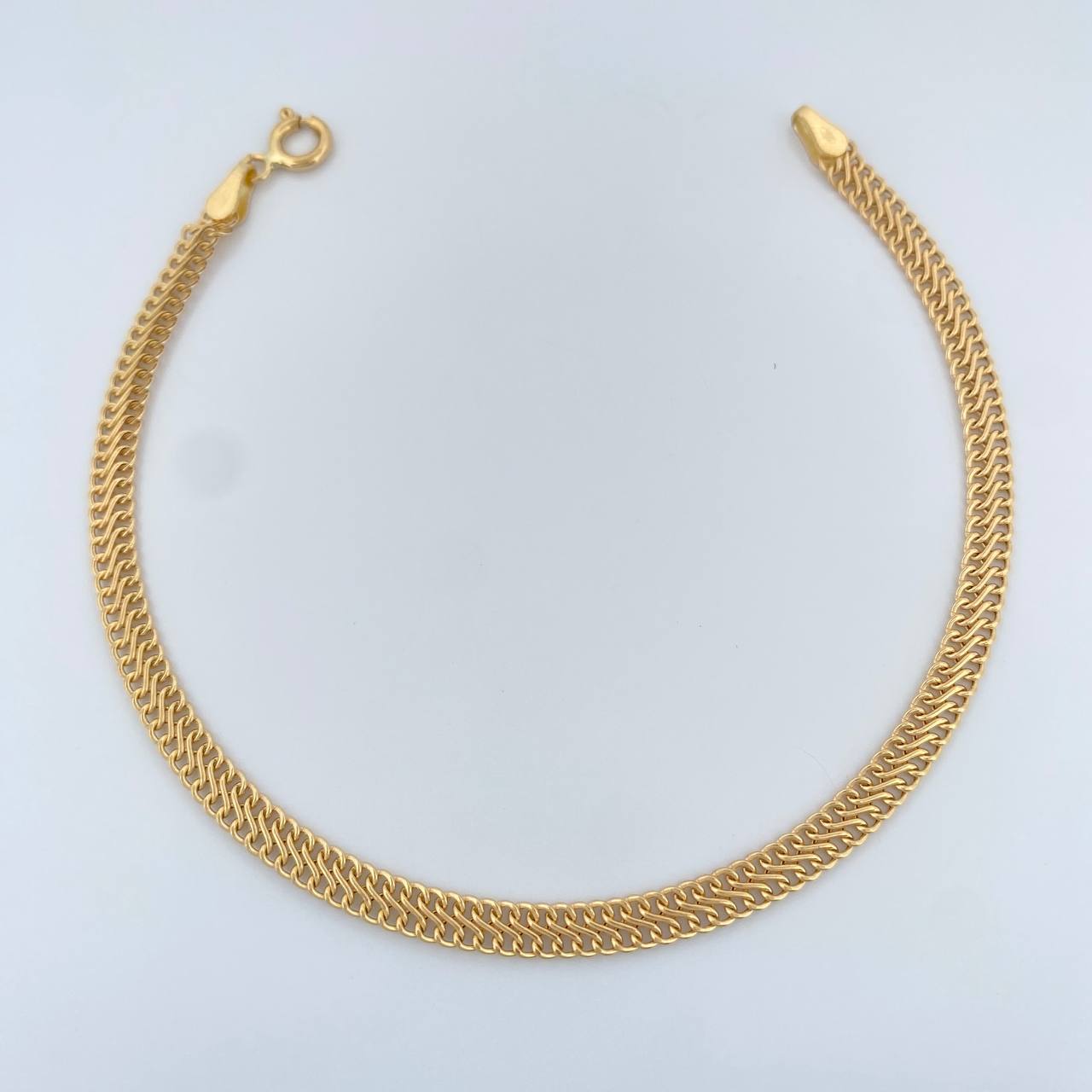 Pulso Sedusa 1.95gr / 19cm / 3.7mm Oro Amarillo +3 18K &