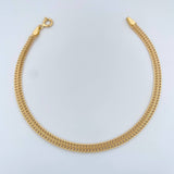 Pulso Sedusa 1.95gr / 19cm / 3.7mm Oro Amarillo +3 18K &