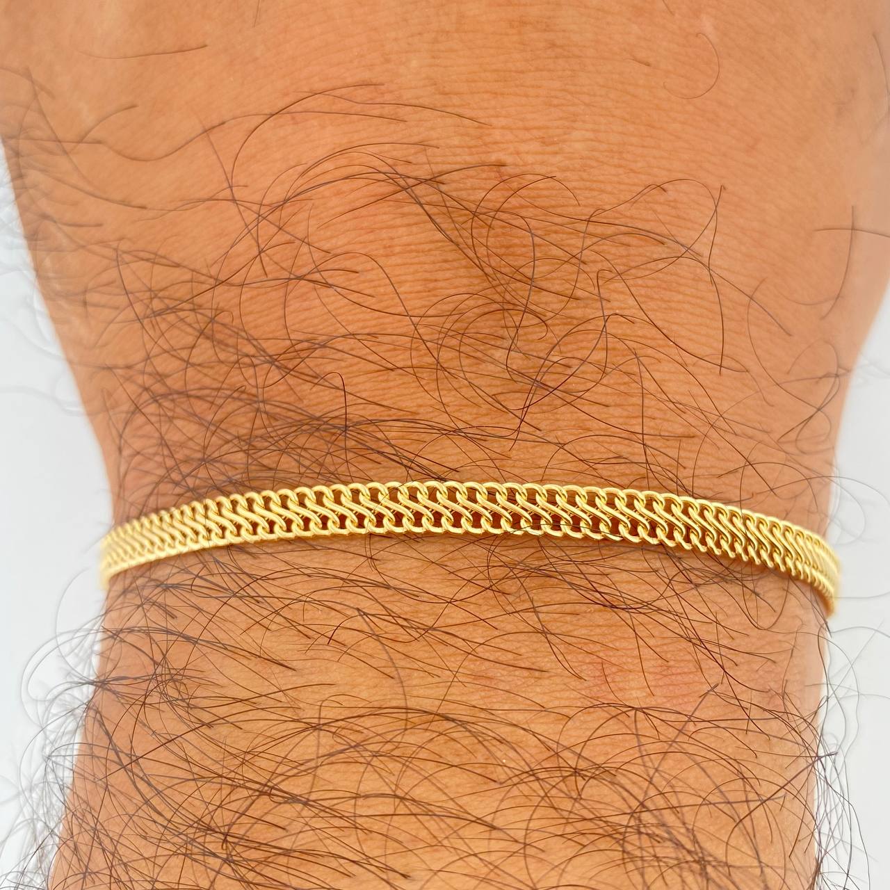 Pulso Sedusa 1.95gr / 19cm / 3.7mm Oro Amarillo +3 18K &