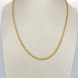 Cadena Cubana 6.1gr / 70.3cm / 2.4mm Oro Amarillo +1 18K &