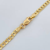 Cadena Cubana 8.35gr / 69.5cm / 3.05mm Oro Amarillo +1 18K &