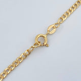 Cadena Cubana 6.1gr / 70.3cm / 2.4mm Oro Amarillo +1 18K &