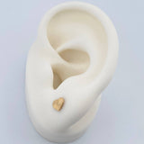 Topos Corazón 0.7gr / 6.33mm Oro Amarillo 18K %