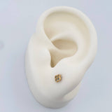 Topos Trebol 0.65gr / 3.74mm Oro Amarillo 18K %