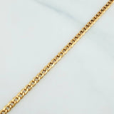 Pulso Cubano 1.25 g / 21.1 cm / 2.5 mm Oro Amarillo 18K