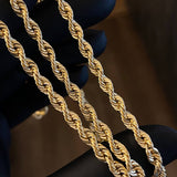 Cadena Lazo 9.05gr / 50cm / 5mm Oro Amarillo +3
