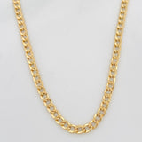Cadena Cubana 4.5g / 60cm / 3.15mm Oro Amarillo 18K