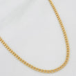 Cadena Cubana 1.5g / 40cm / 1.95mm Oro Amarillo 18K