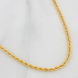 Cadena Lazo 3g / 50cm / 2.1mm Oro Amarillo 18K