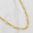 Cadena Figaro 4.2g / 60cm / 3.3mm Oro Amarillo 18K