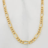 Cadena Figaro 4.2g / 60cm / 3.3mm Oro Amarillo 18K