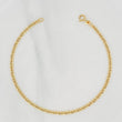 Pulso Cubano 1g / 20cm / 2.3mm Oro Amarillo 18K