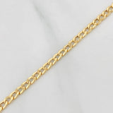 Pulso Cubano 1.55g / 19.5cm / 3.15mm Oro Amarillo 18K