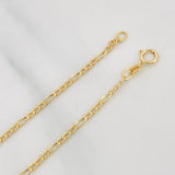 Pulso Figaro 0.65g / 19cm / 1.8mm Oro Amarillo 18K