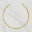Pulso Figaro 1g / 19cm / 2.55mm Oro Amarillo 18K
