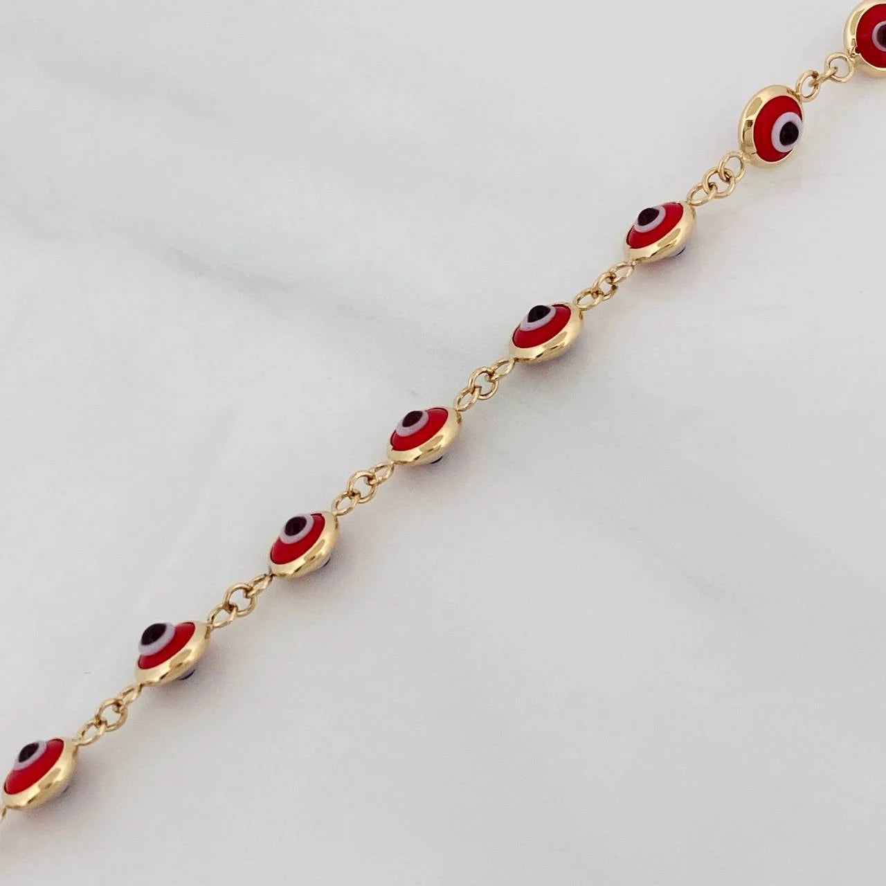 Pulso Modulable Ojo Turco 2.75g / 19cm - 17.3cm / 5mm Oro Amarillo 18K