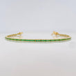 Pulso Tennis 3.85g / 18cm / 1.8mm Oro Amarillo 18K