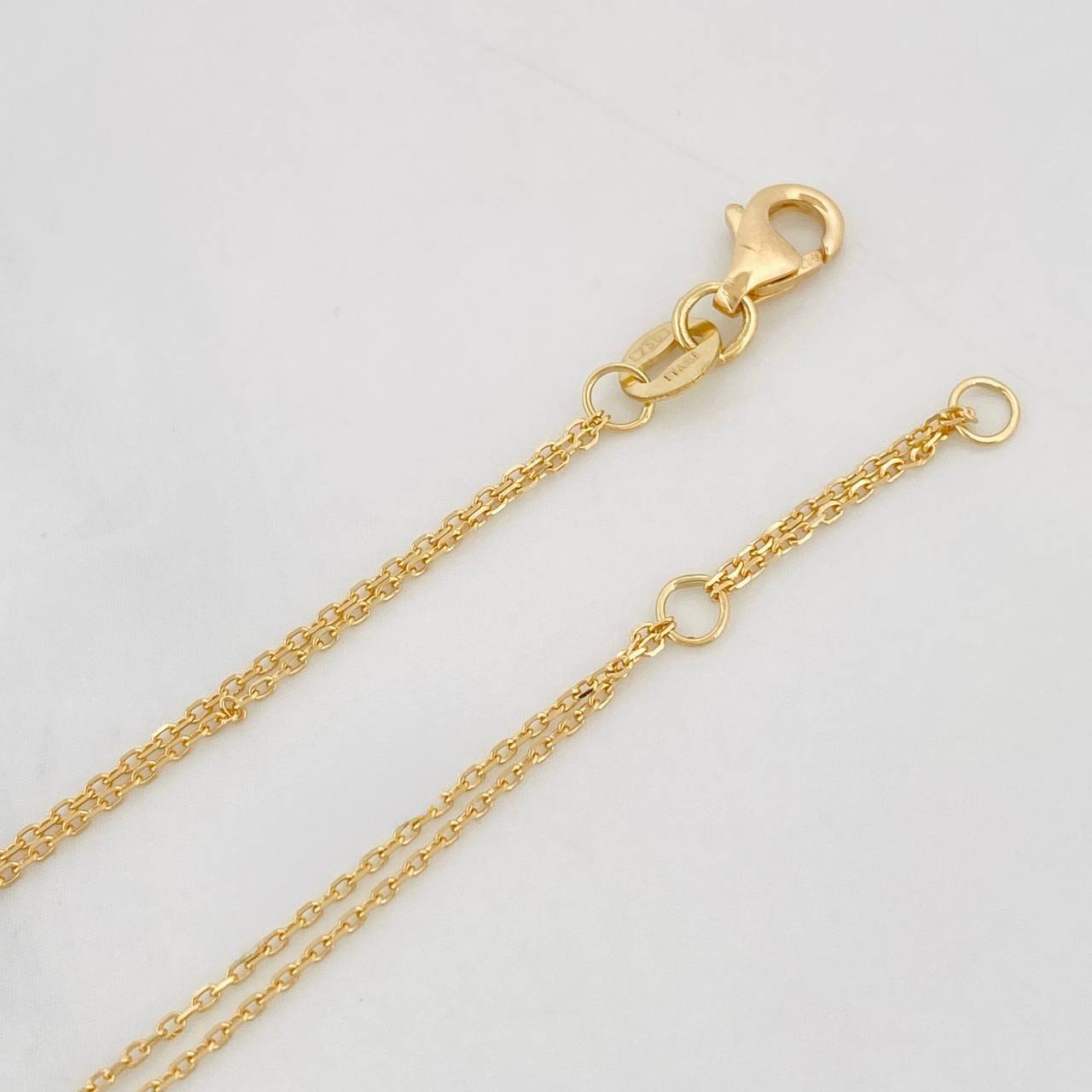 Pulso Modulable Aro Seguido Virgen Guadalupe 1.75g / 16.5cm - 18cm / 1mm Oro Amarillo 18K