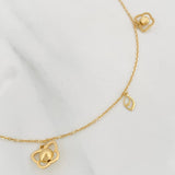 Tobillera Aro Seguido 2.65g / 24.5cm / 1mm Oro Amarillo 18K